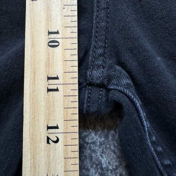 Hollister Black Curvy Ultra High Rise Super Skinny Classic Stretch Jeans Sz 1R - Picture 9 of 13